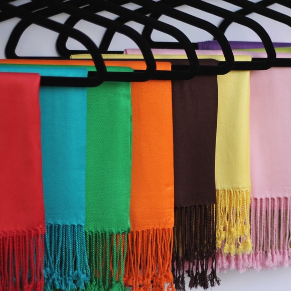 6 NWT Pashmina Scarf / Shawl / Wrap Multicolored - Picture 7 of 7